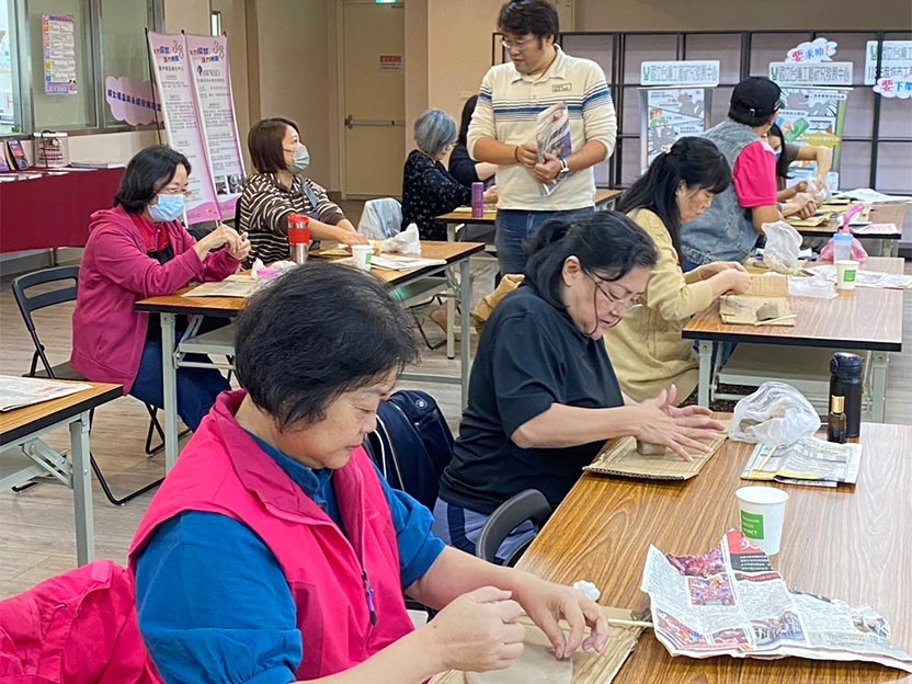 1127樂陶陶陶藝體驗DIY活動紀錄