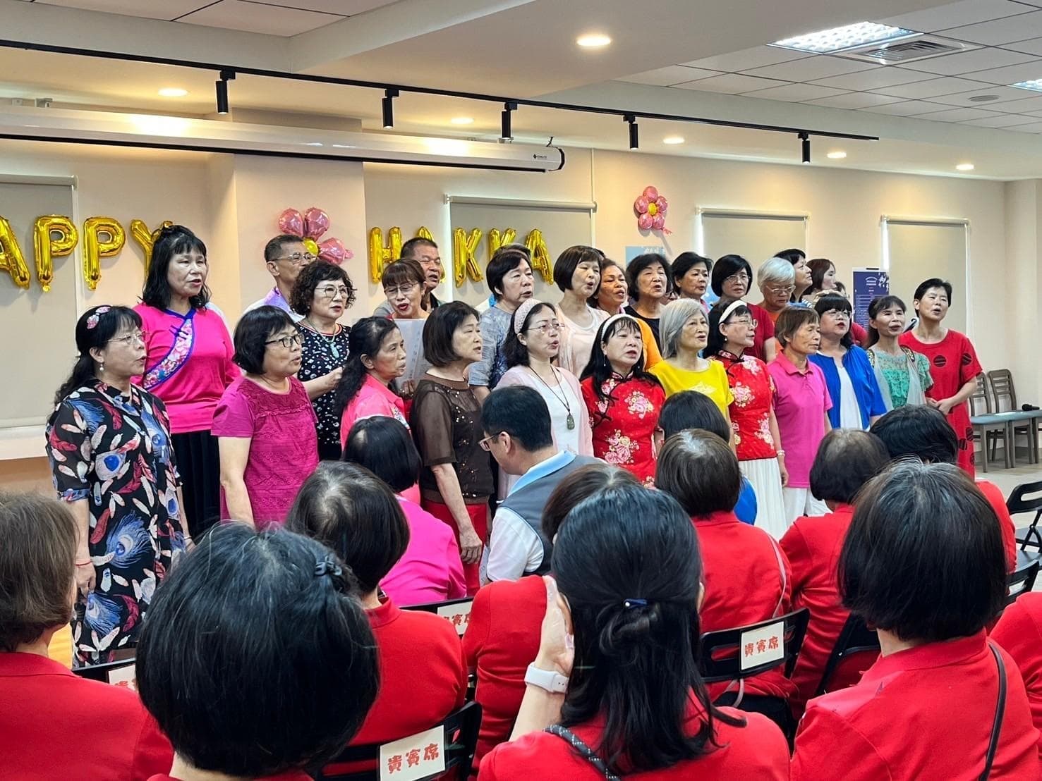 客家歌謠班成果發表紀錄
